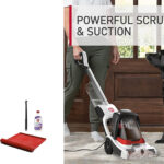This upright carpet cleaner is perfect for pet messes, high traffic areas, area rugs and small spaces.