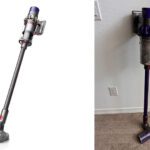 The Dyson Cyclone V10 Animal offers impressive power in a lightweight design, weighing just 5.7 pounds.
